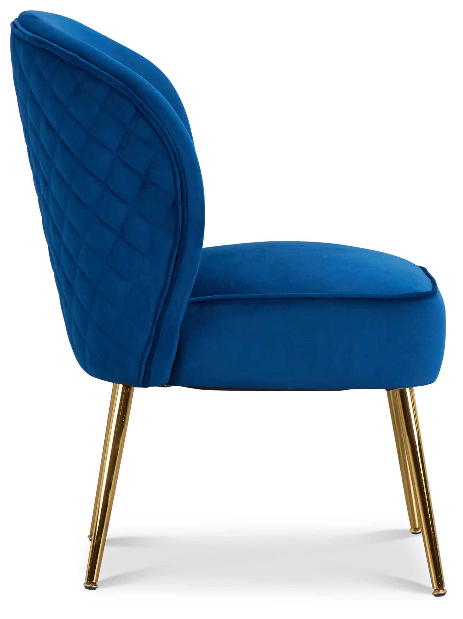 Tami Navy Velvet Accent Chair Tami Navy Velvet Accent Chair