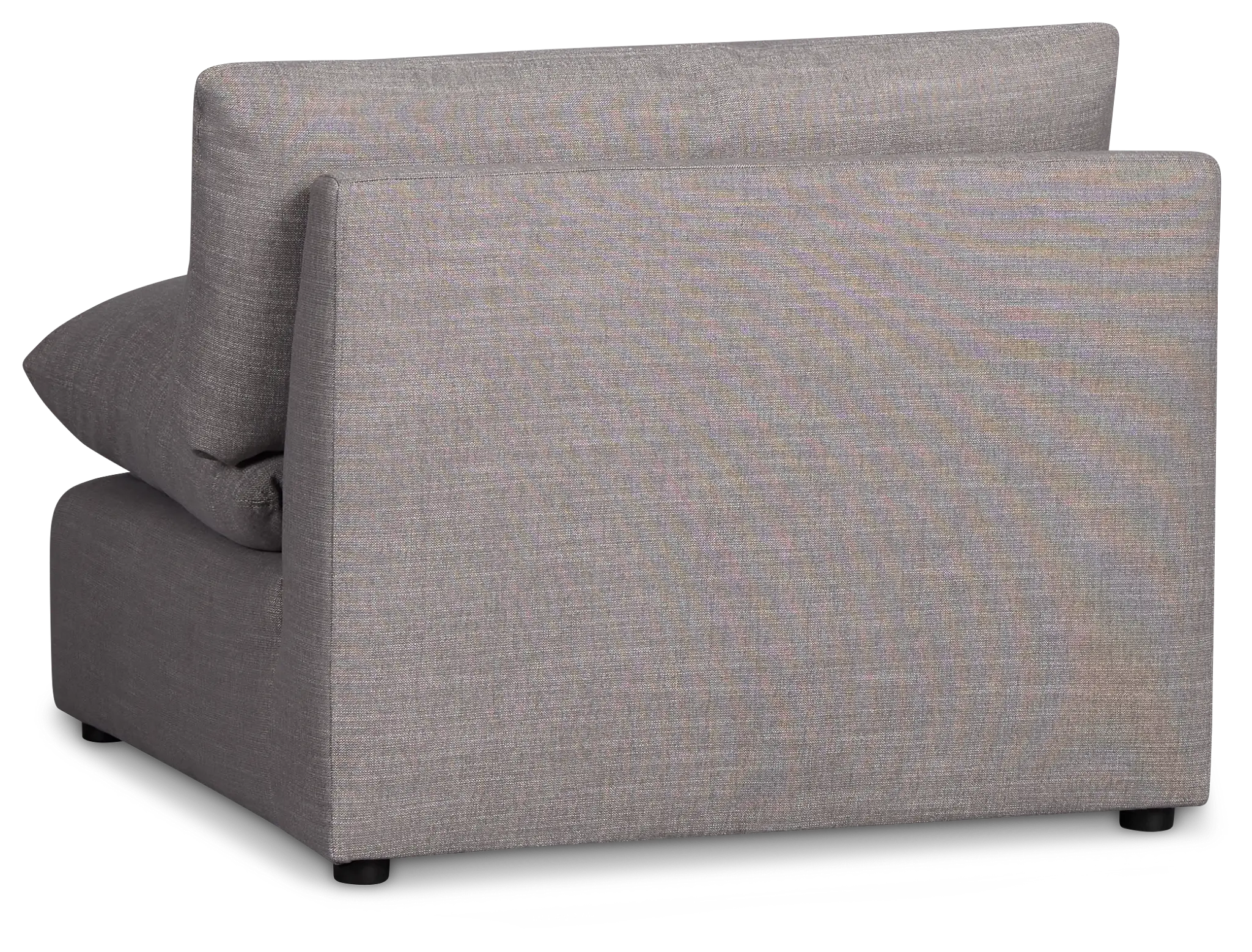 Serena Gray Fabric Armless Chair Serena Gray Fabric Armless Chair