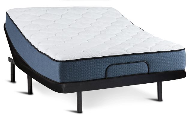 Kevin Charles Cocoa Cushion Firm Deluxe Adjustable Mattress Set (1)