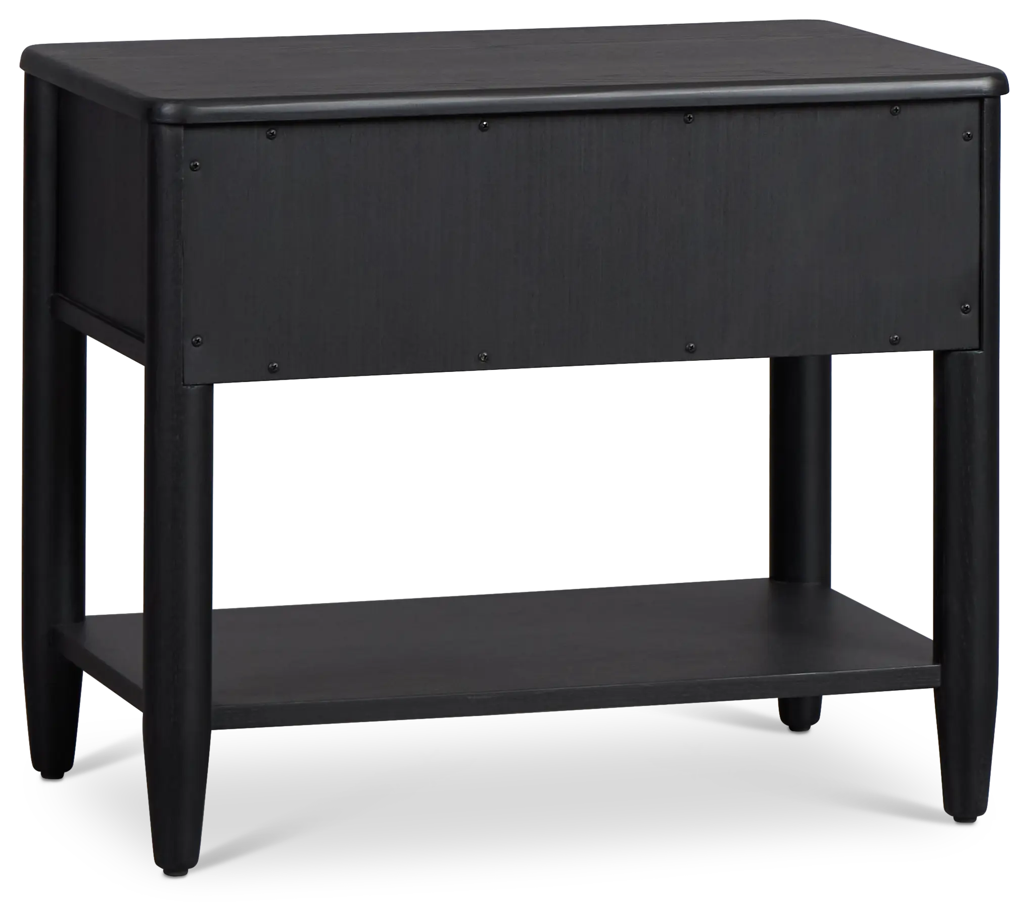 Stockton Black Large Drawer Nightstand Stockton Black Large Drawer Nightstand