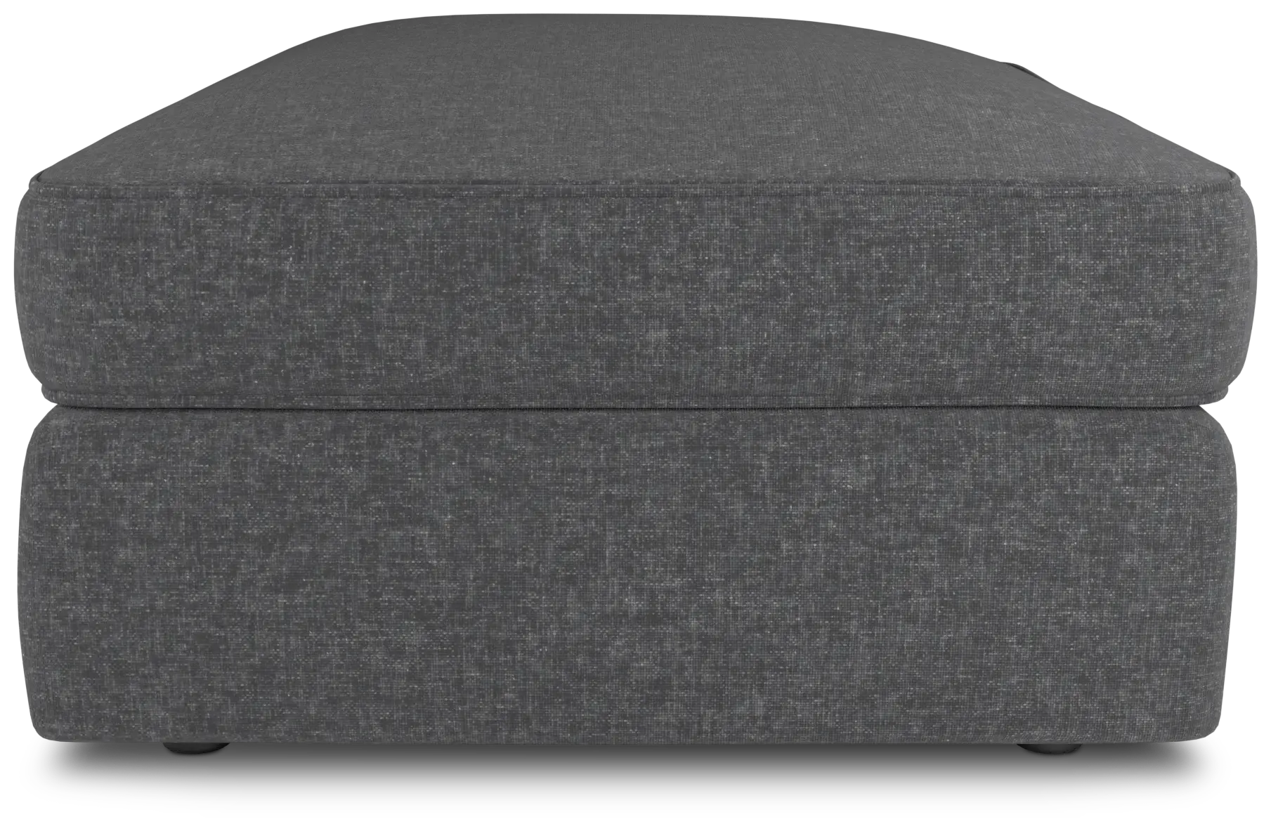 Siesta Delray Dark Gray Fabric Ottoman Siesta Delray Dark Gray Fabric Ottoman