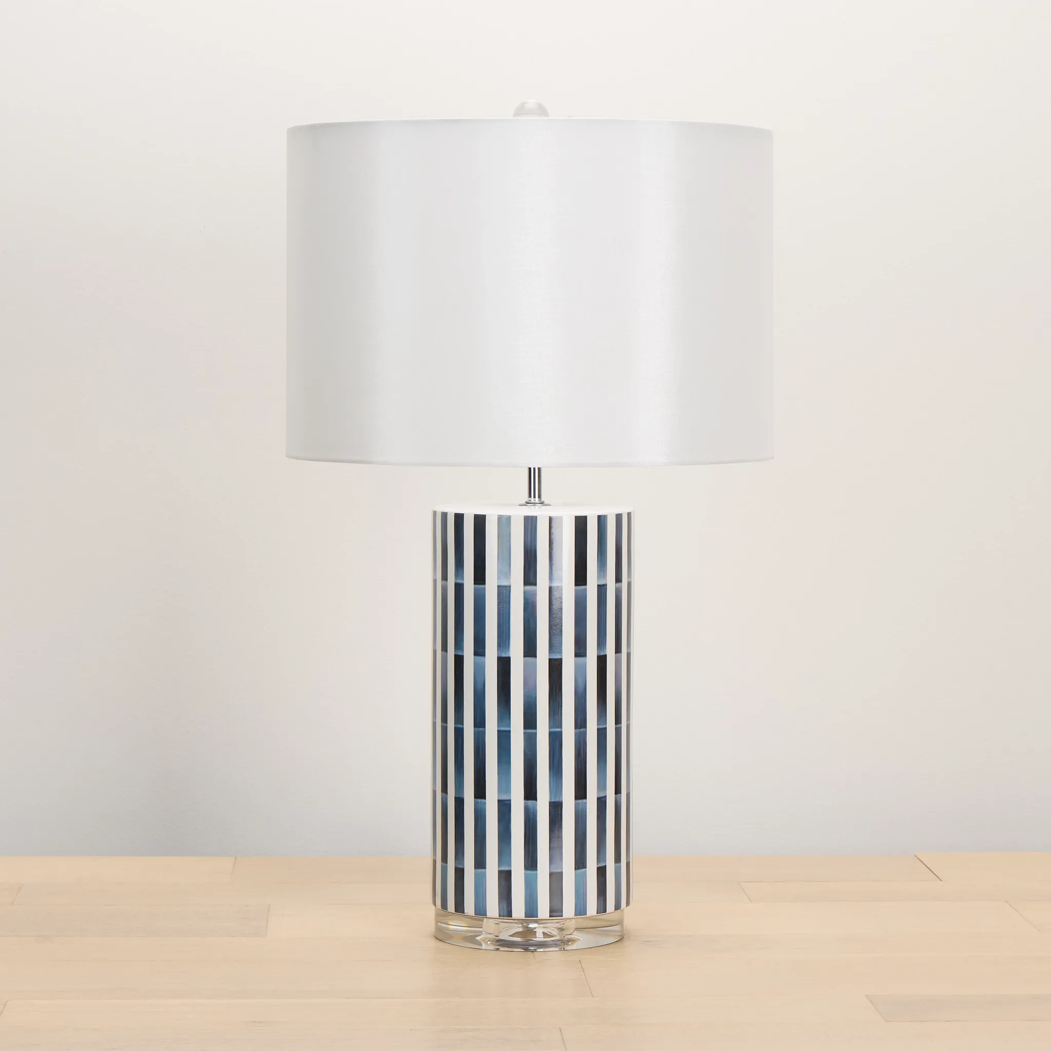 Liam Blue Ceramic Table Lamp