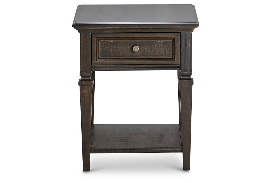 Sonoma Dark Tone Rectangular End Table