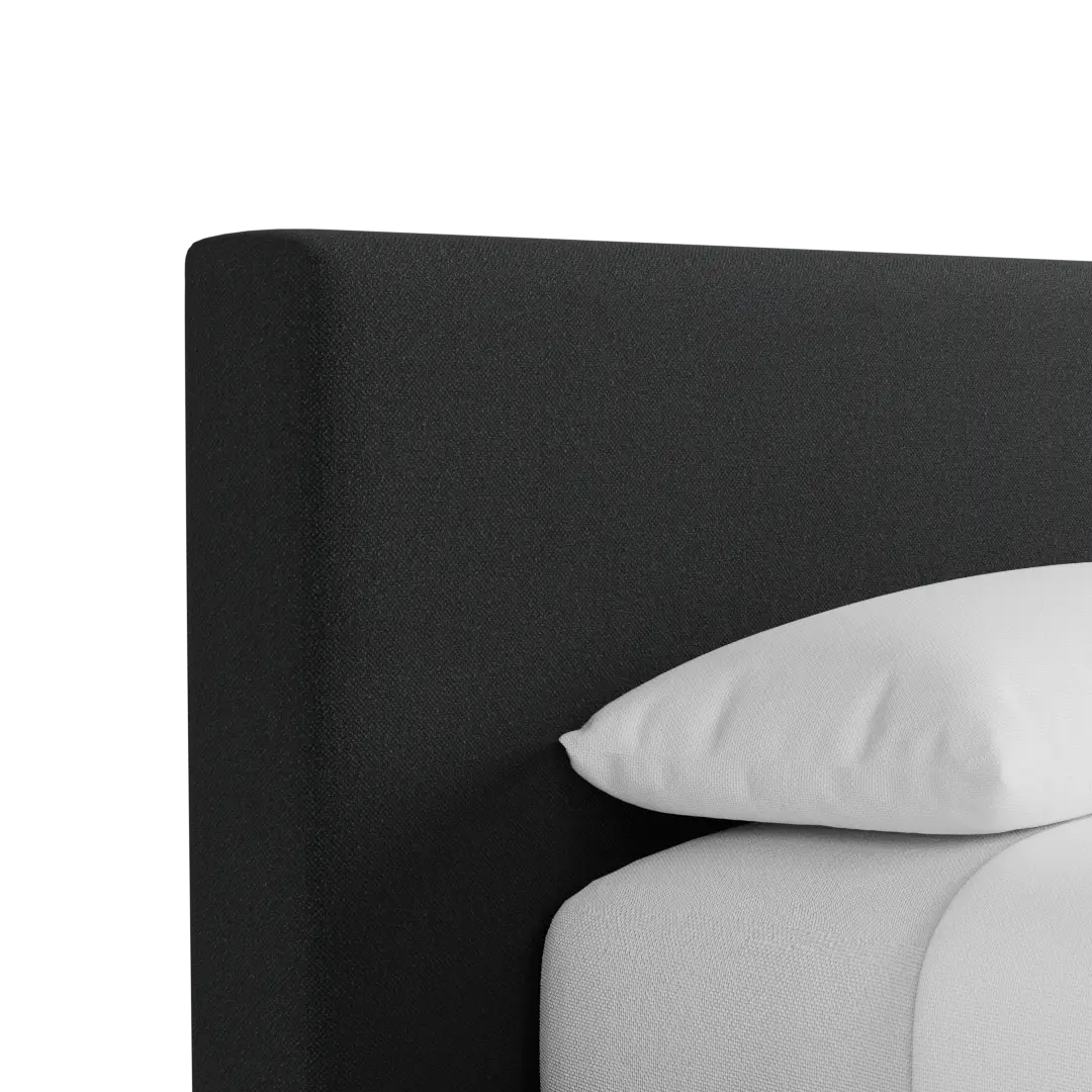 Grayton Elite Black 44" Upholstered Platform Bed Grayton Elite Black 44" Upholstered Platform Bed