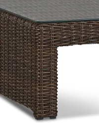 Southport Dark Brown Square Coffee Table