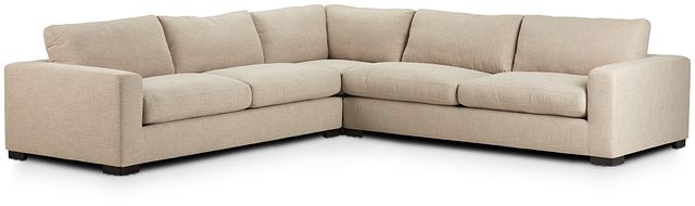 Bohan Pewter Fabric Large Two-arm Sectional (2)