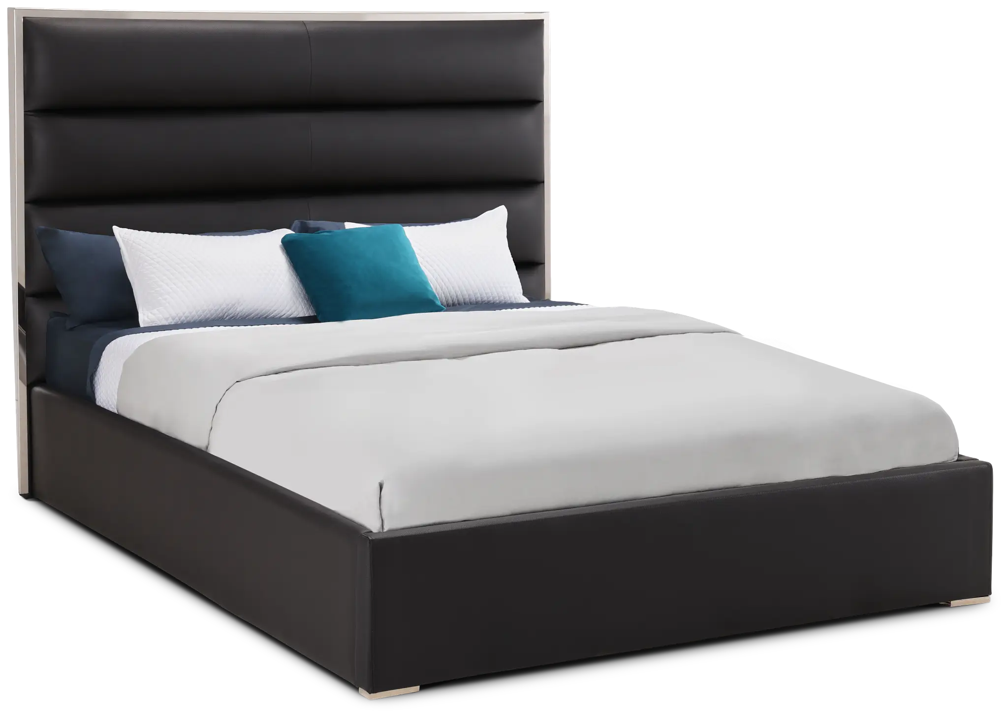 Cortina Black Uph Platform Bed Cortina Black Uph Platform Bed