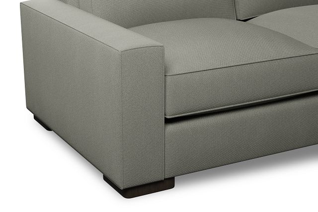 Edgewater Delray Pewter Right Chaise Sectional