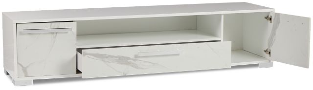 Modena White 86" Tv Stand