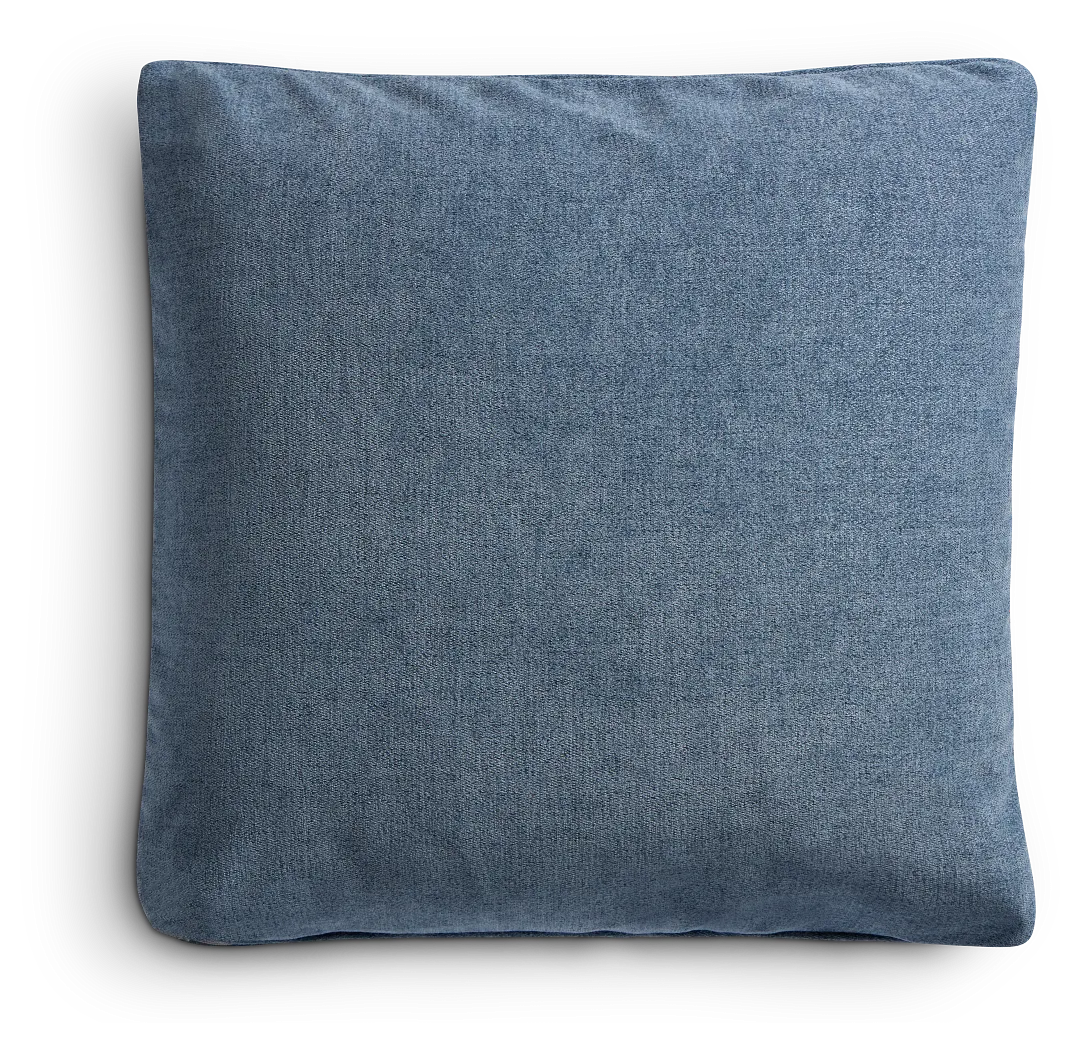 Citymod Blue Fabric 20" Accent Pillow