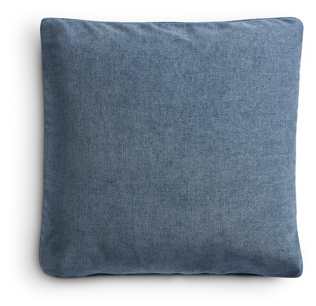 Citymod Blue Fabric 20" Accent Pillow Citymod Blue Fabric 20" Accent Pillow