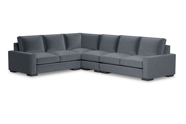 Edgewater Joya Gray Medium Two-arm Sectional