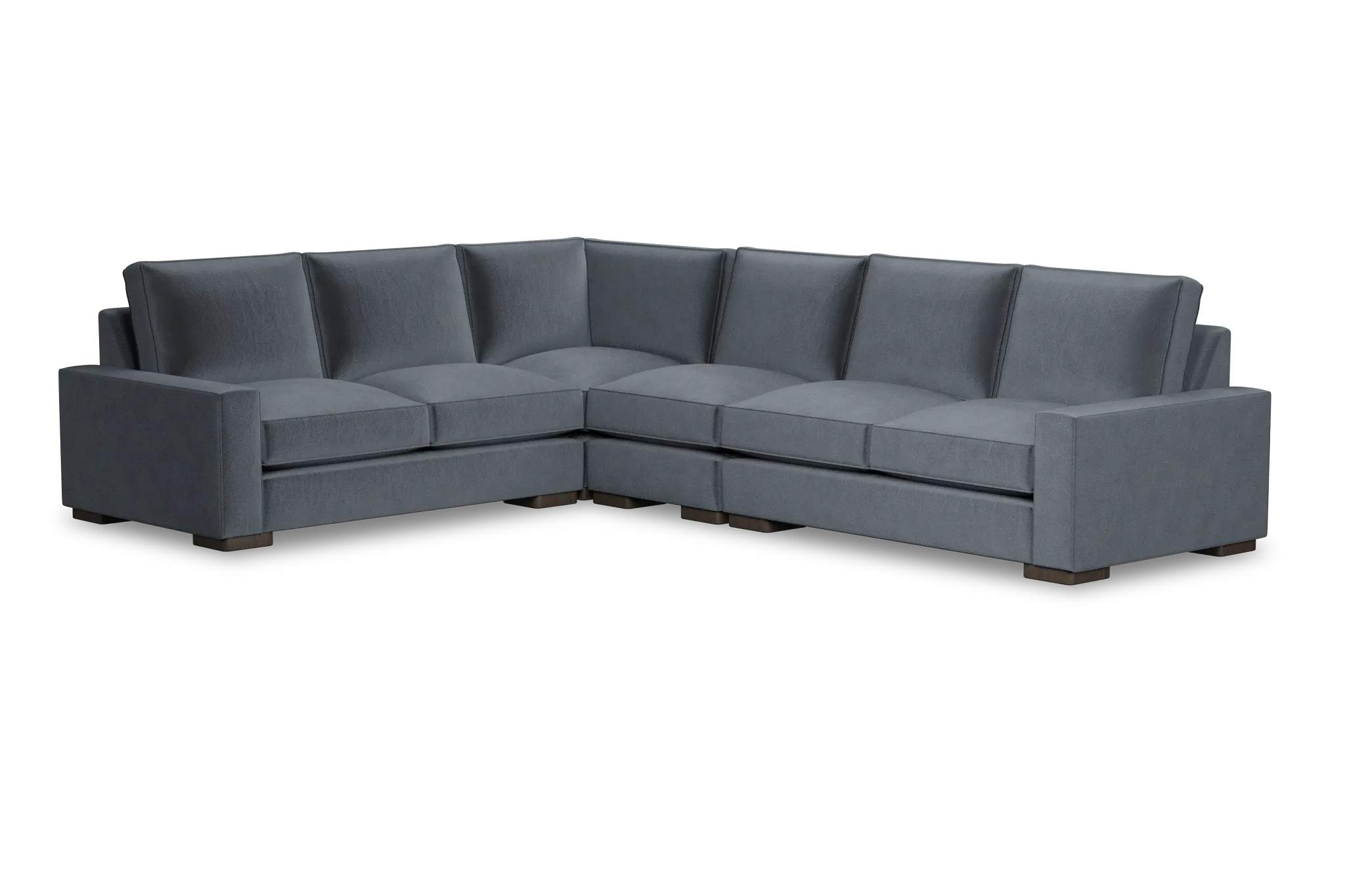 Edgewater Joya Gray Medium Two-arm Sectional