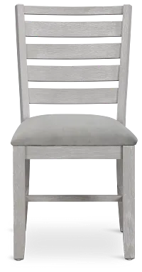 Mckinney Gray Uph Slat Side Chair