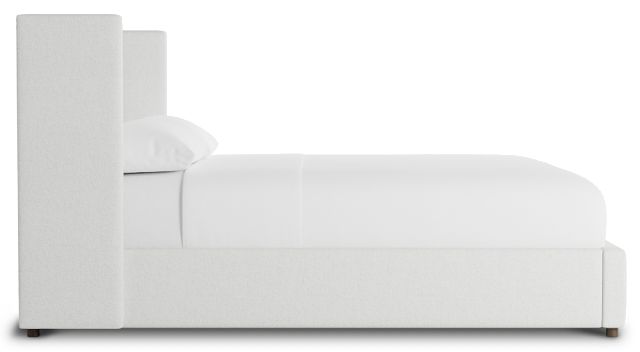 Captiva Elite Ivory 48" Upholstered Shelter Bed