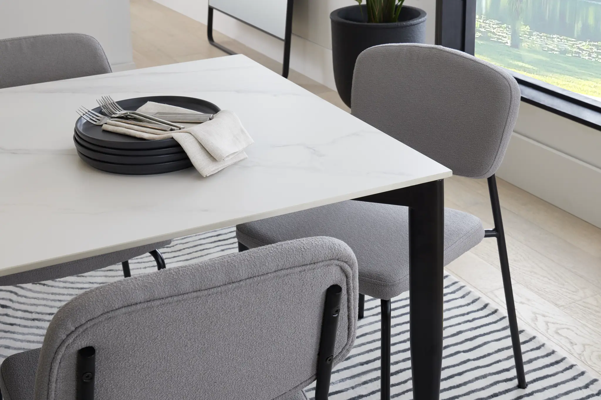 Andover White Rectangular Table Andover White Rectangular Table