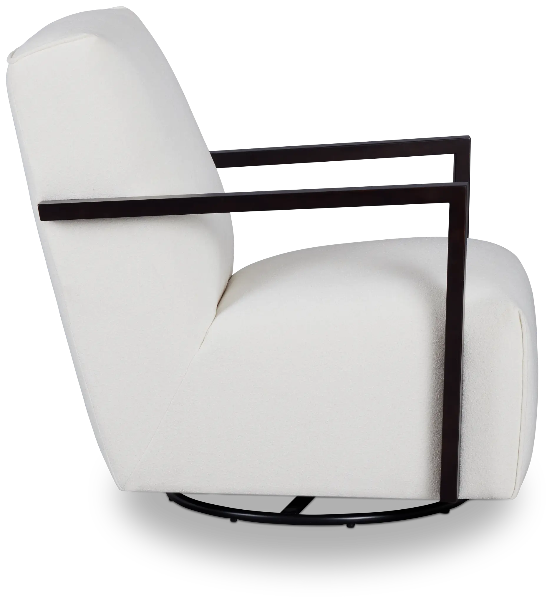 Lucas White Fabric Swivel Rocker Glider Lucas White Fabric Swivel Rocker Glider