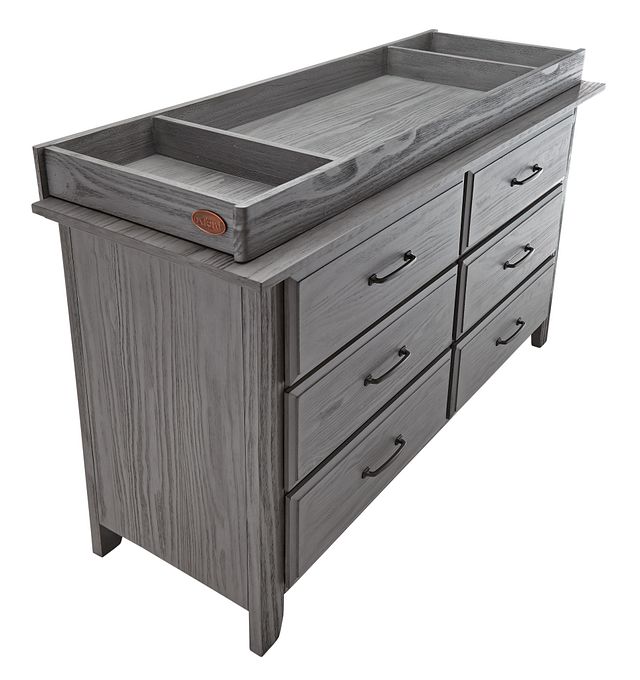 Willowbrook Gray Dresser With Changing Top
