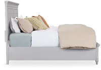 Cape Cod Gray Panel Bed