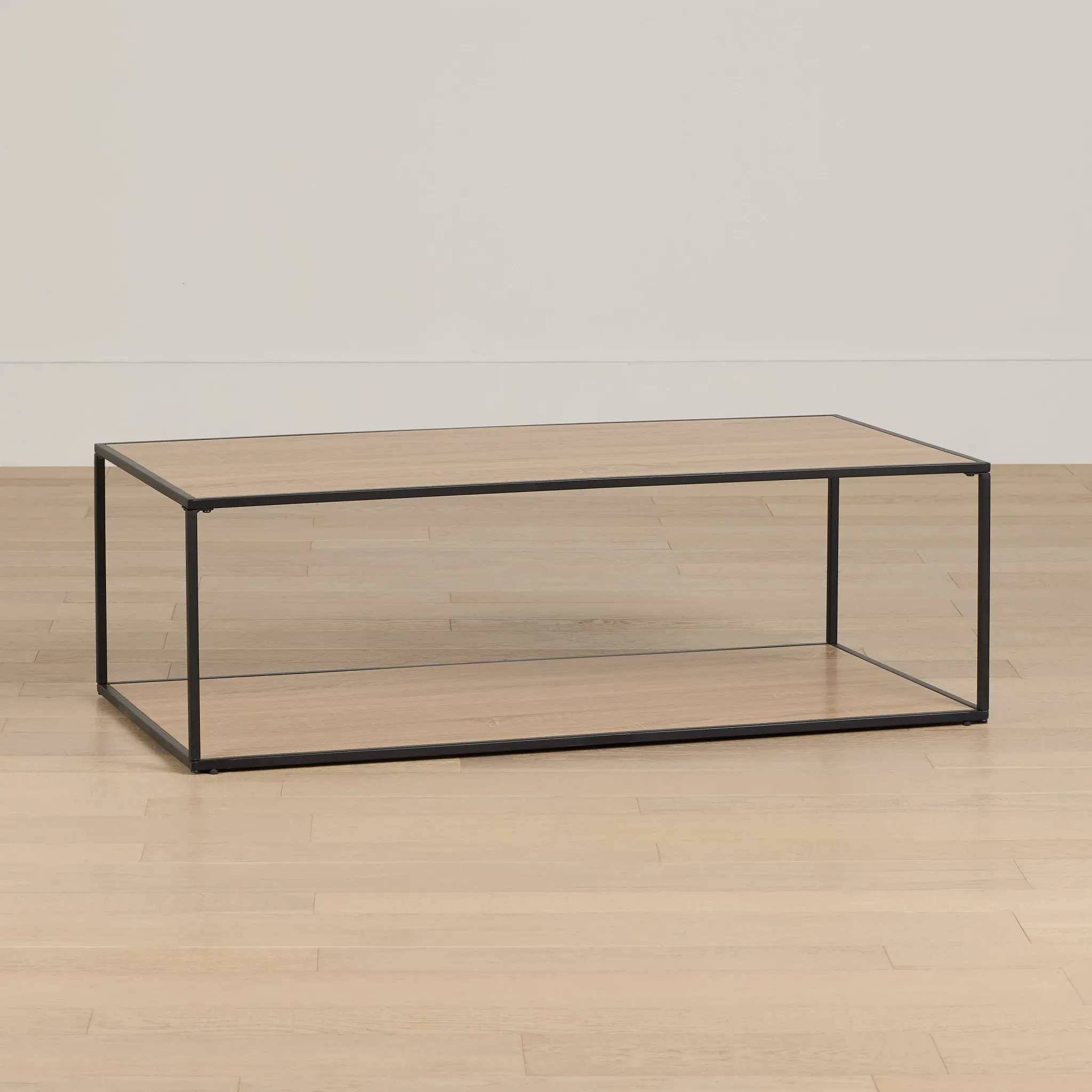Lynden Light Tone Rectangular Coffee Table