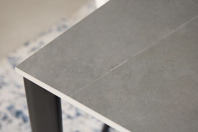 Andover Gray Rectangular Table