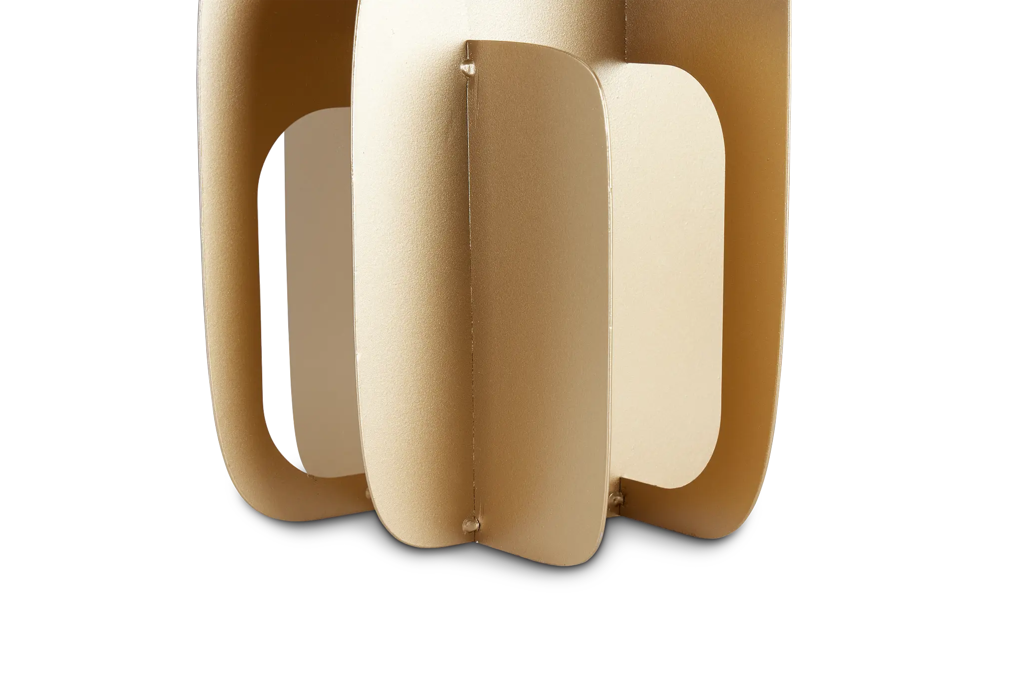 Clarissa Gold Metal Tabletop Accessory Clarissa Gold Metal Tabletop Accessory