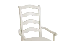 Savannah Ivory Upholstered Arm Chair