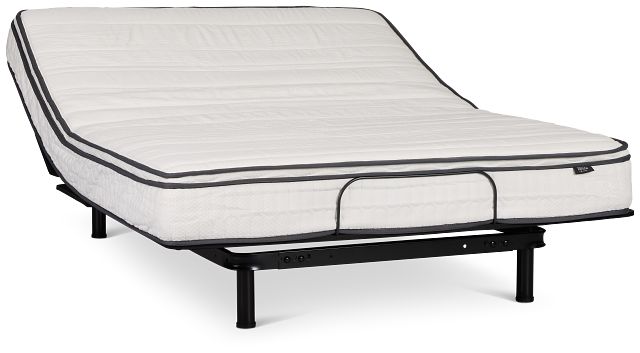 Rest & Renew By Zinus 8" Hybrid Slat Adjustable Mattress Set
