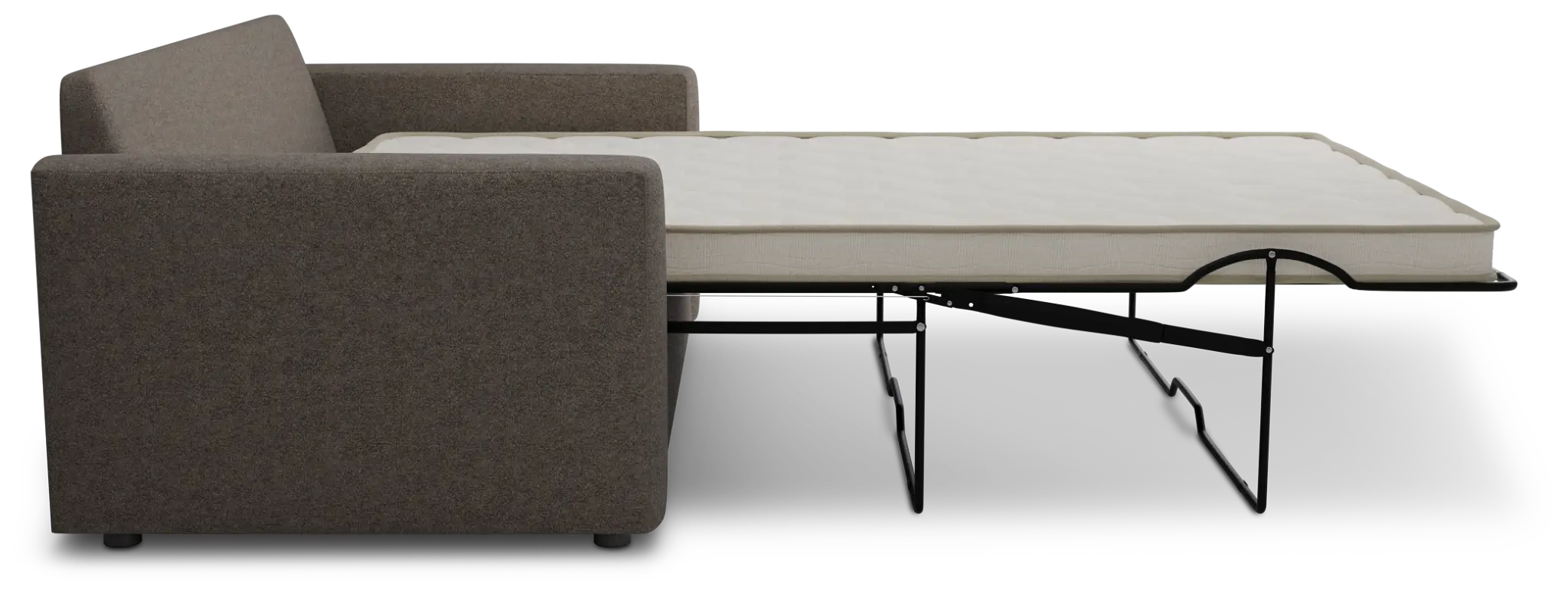 Siesta Elite Brown Fabric Innerspring Sleeper Siesta Elite Brown Fabric Innerspring Sleeper