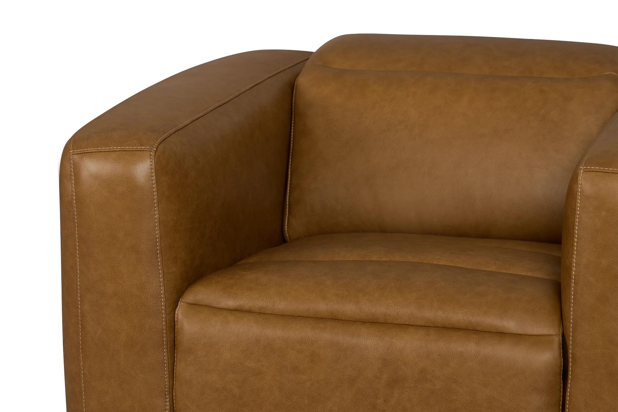 Jace Medium Brown Lthr/vinyl Power Recliner