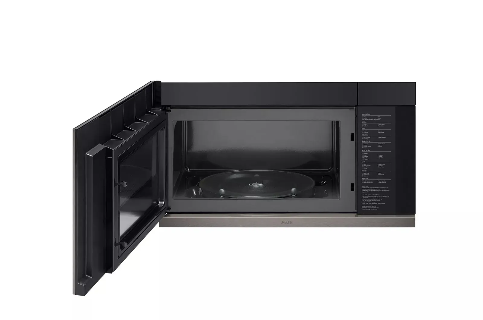 Lg 2137 Series Black Over-the-range Microwave