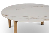 Paros Light Tone Round Coffee Table