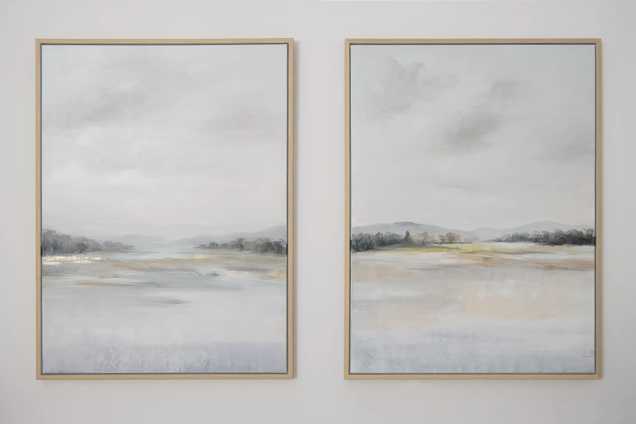 Daliah Light Gray Framed Wall Art Daliah Light Gray Framed Wall Art