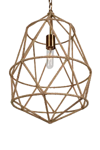 Brett Jute Chandelier