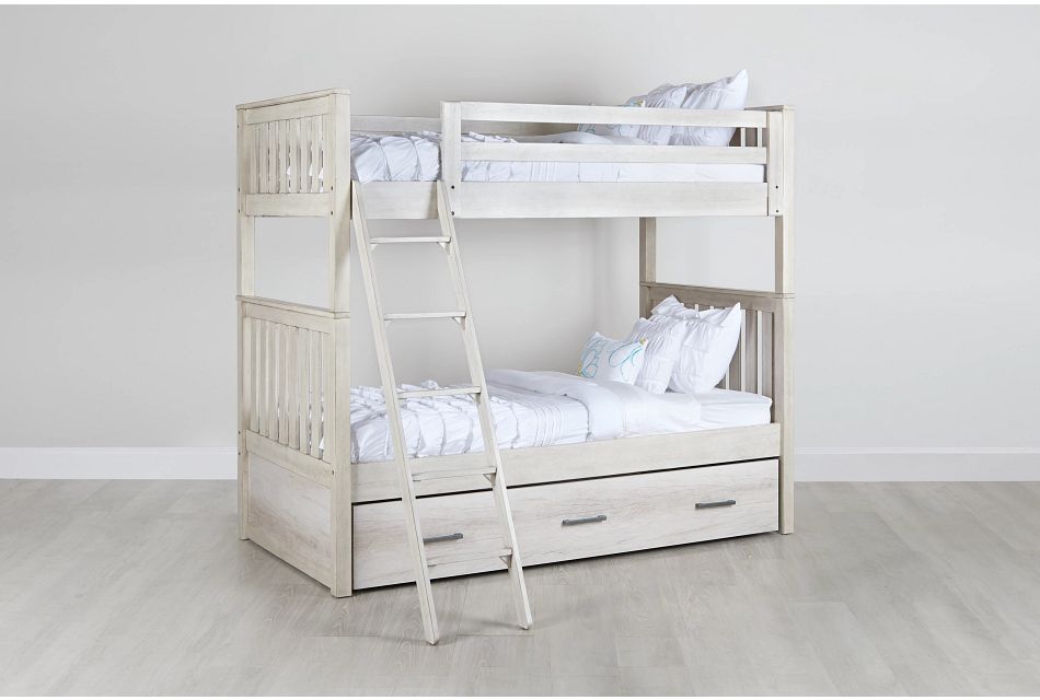 Casper Light Tone Trundle Bunk Bed