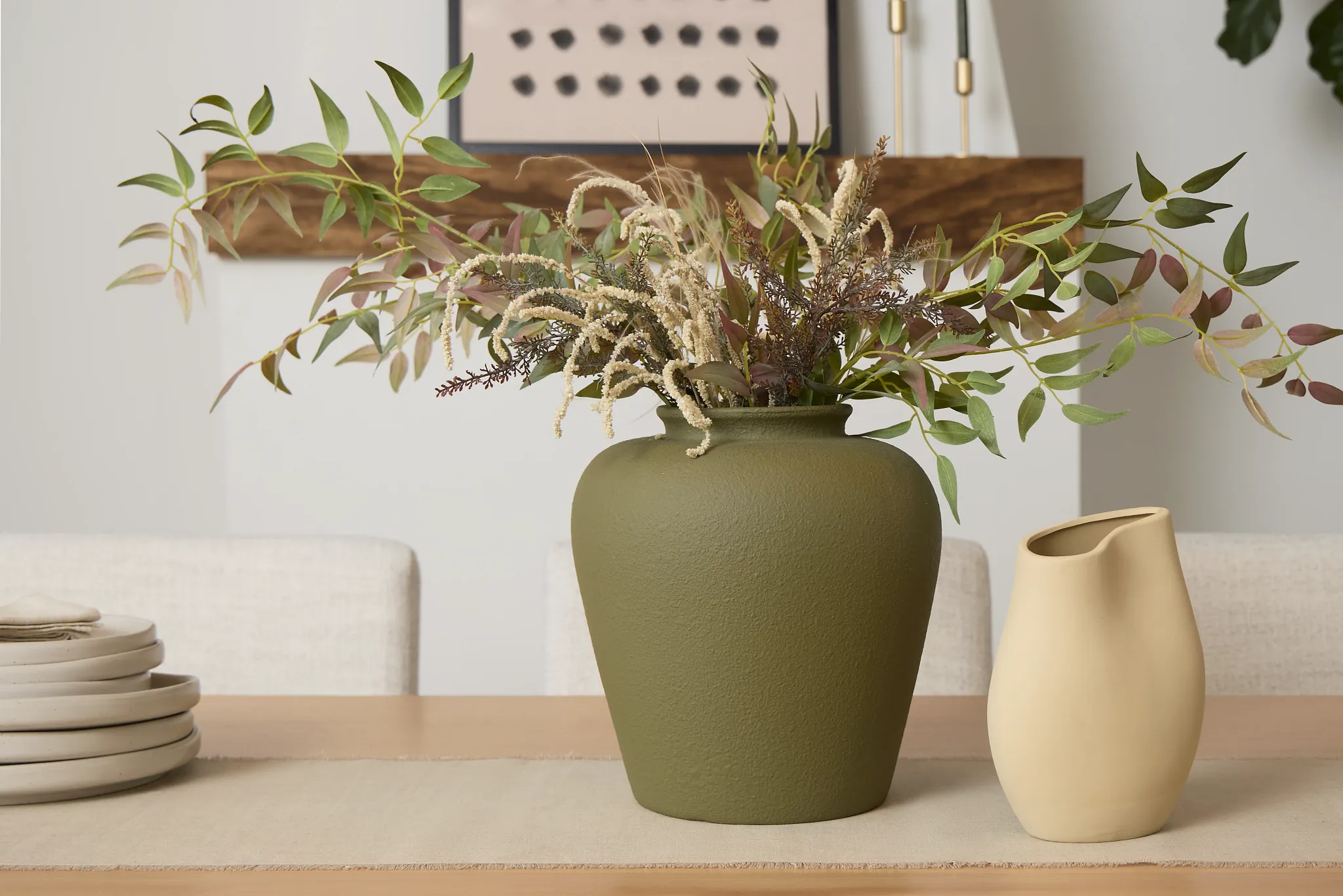 Ceres Dark Green Medium Vase