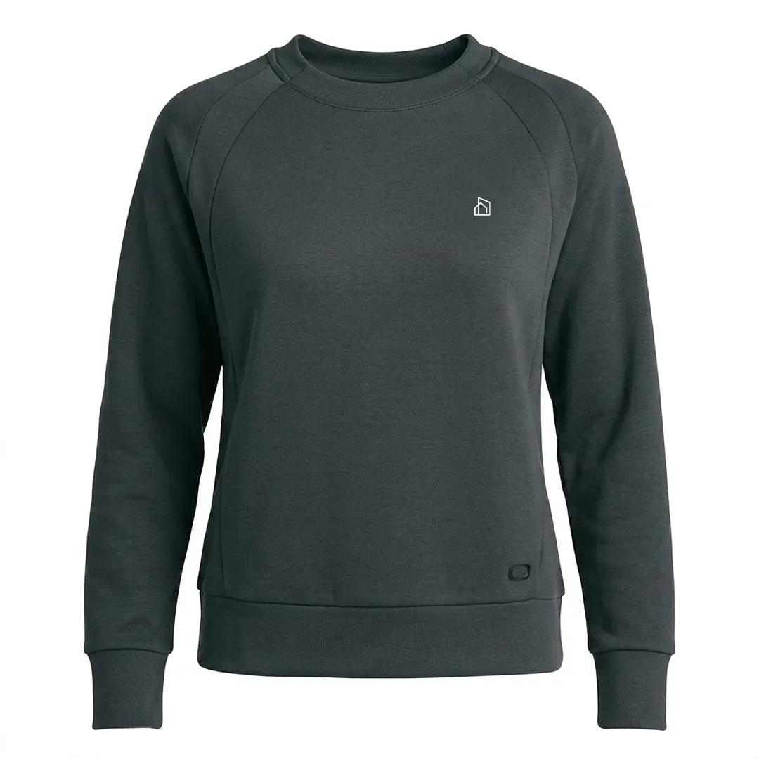 CITY HOME Gray Womens Pullover