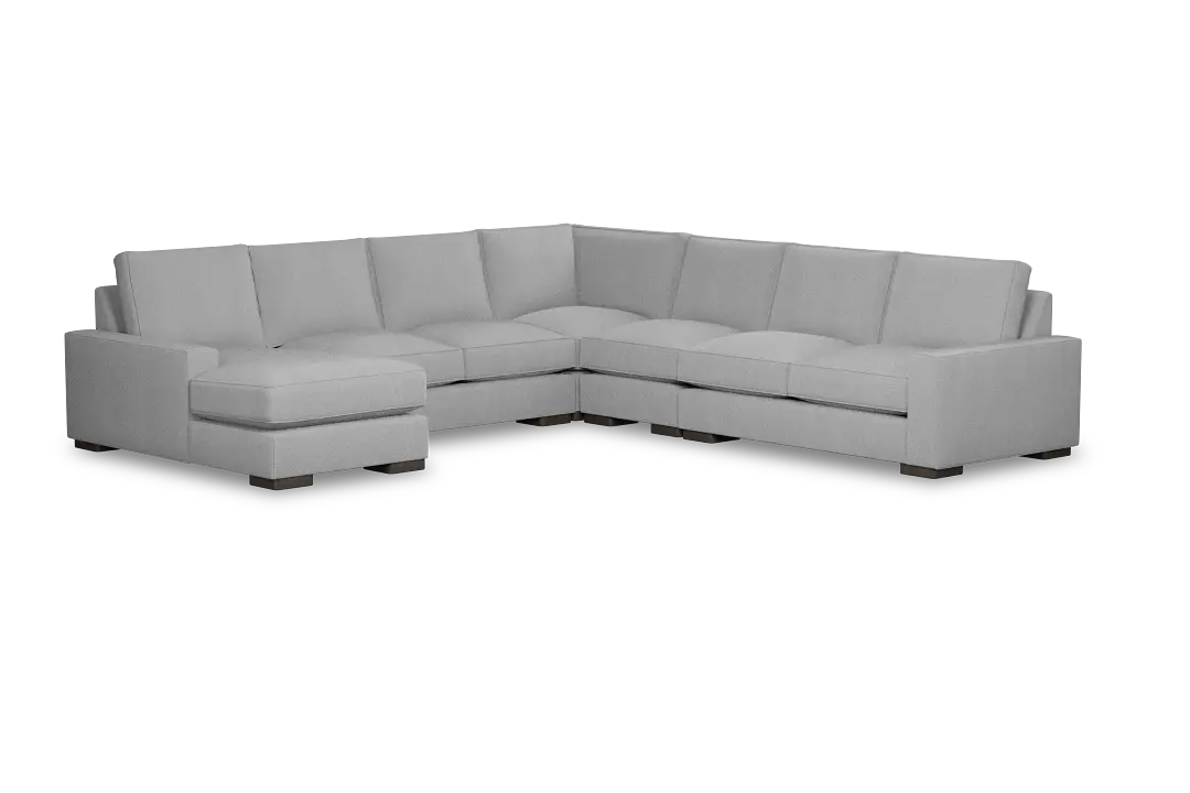 Edgewater Delray Light Gray Large Left Chaise Sectional Edgewater Delray Light Gray Large Left Chaise Sectional