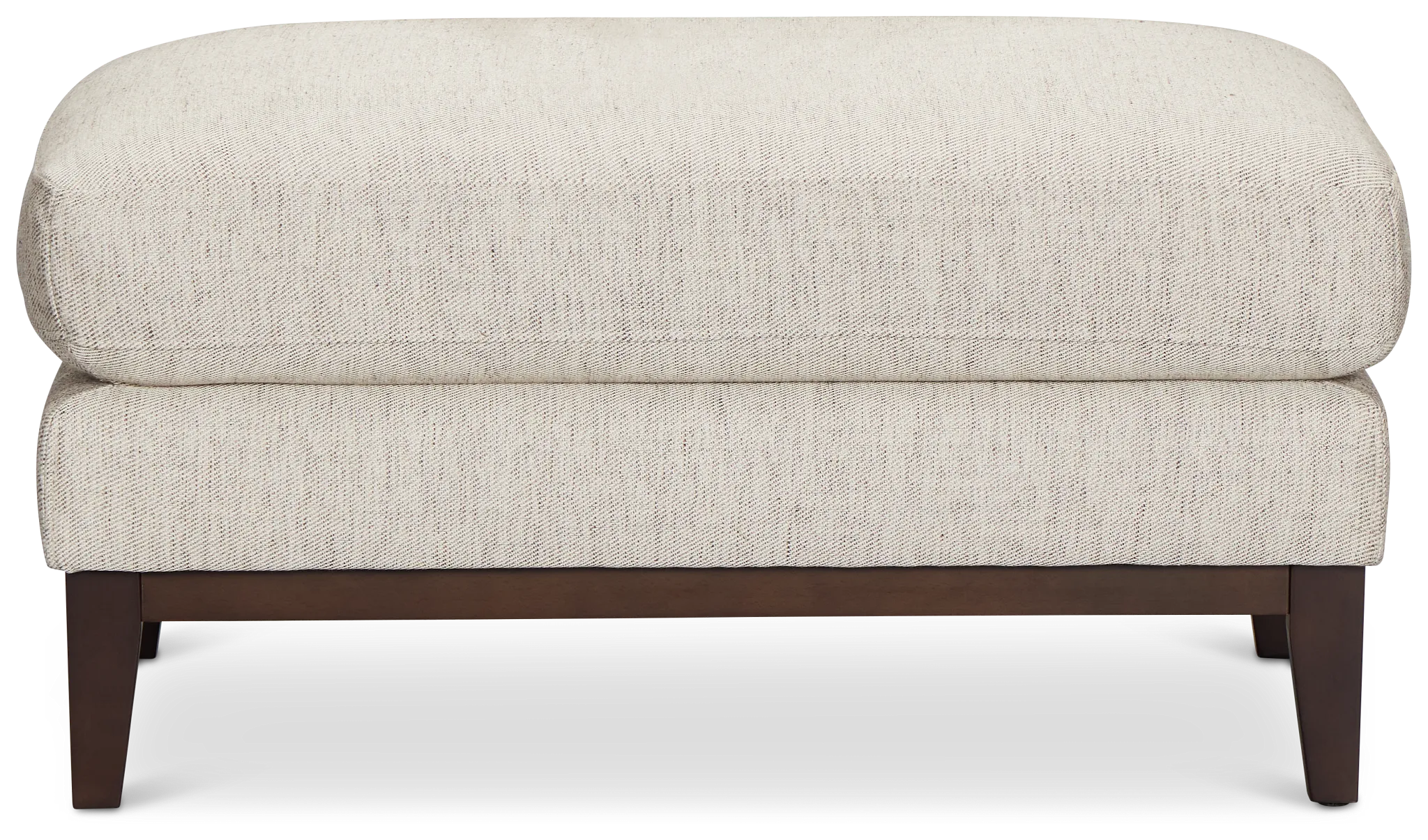 Wesley Gray Fabric Ottoman