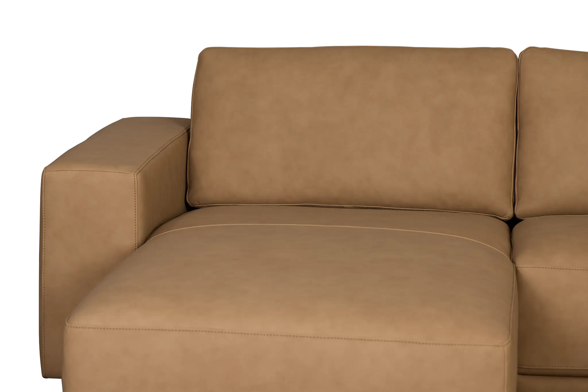 Kellan Light Brown Leather Medium Left Chaise Sectional Kellan Light Brown Leather Medium Left Chaise Sectional