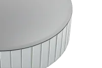 Katrin Glass Round End Table