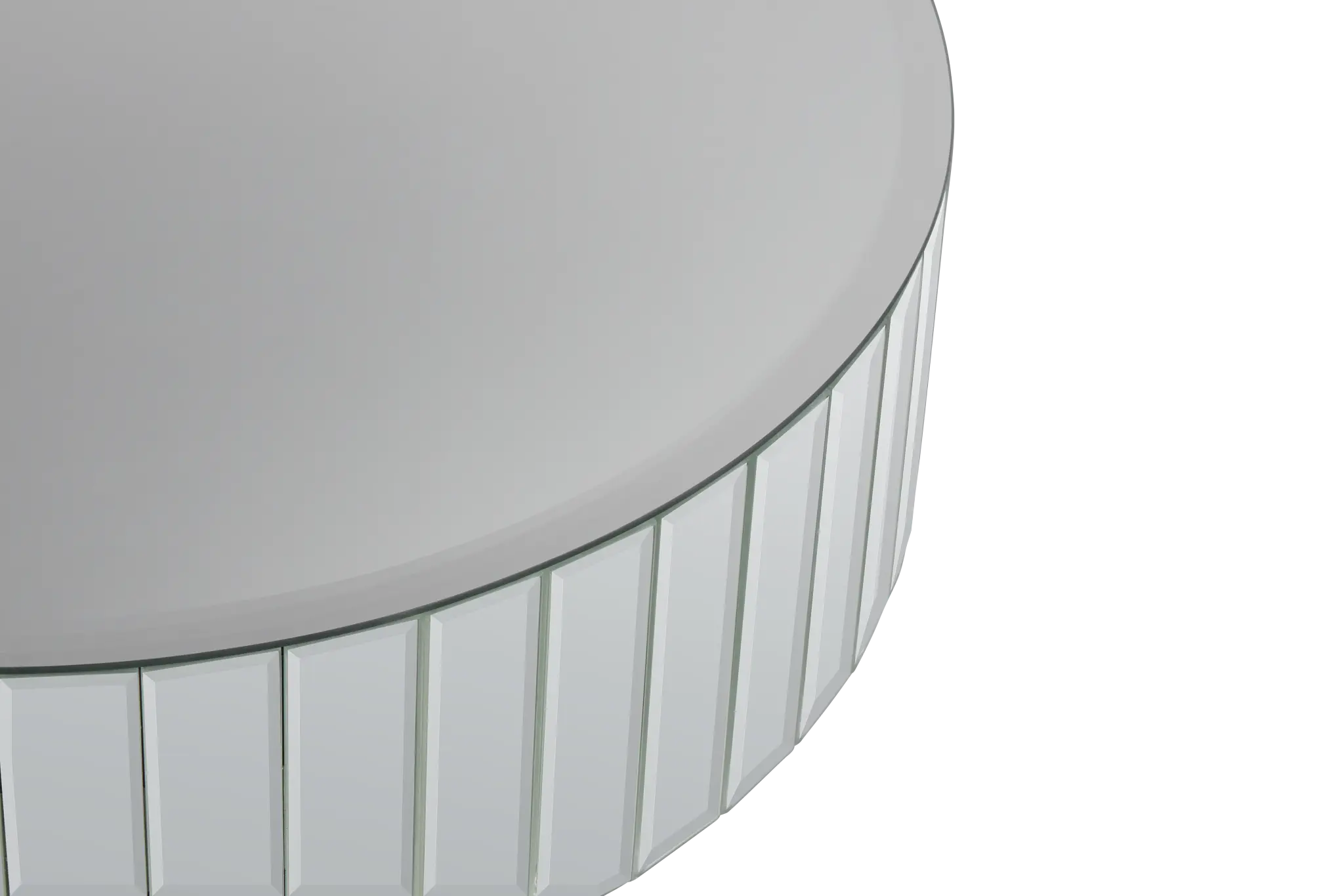 Katrin Glass Round End Table Katrin Glass Round End Table