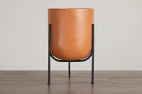 Frieda Light Orange Large Planter