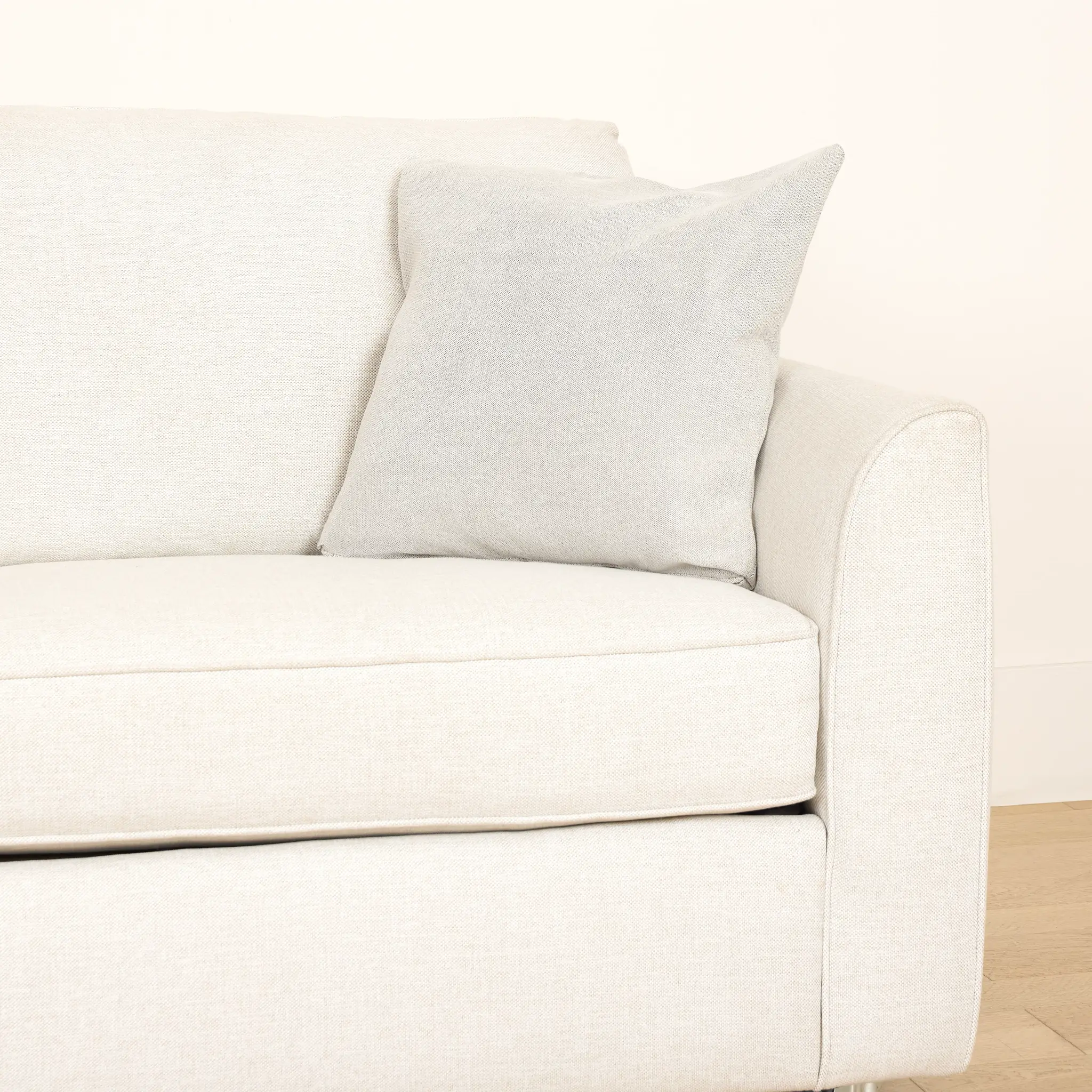 Hudson Gray Fabric 20" Accent Pillow Hudson Gray Fabric 20" Accent Pillow
