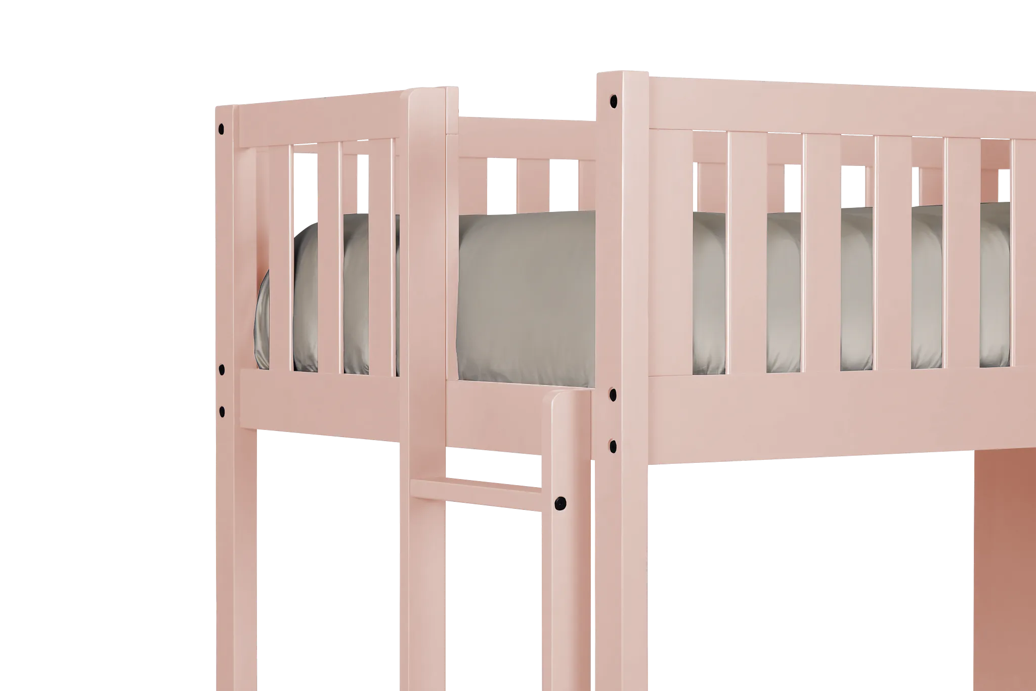 Charleston Pink Loft Bed