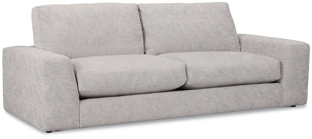 Calista Pewter Fabric Sofa