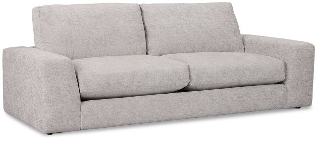 Calista Pewter Fabric Sofa