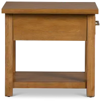 Provo Mid Tone Storage End Table