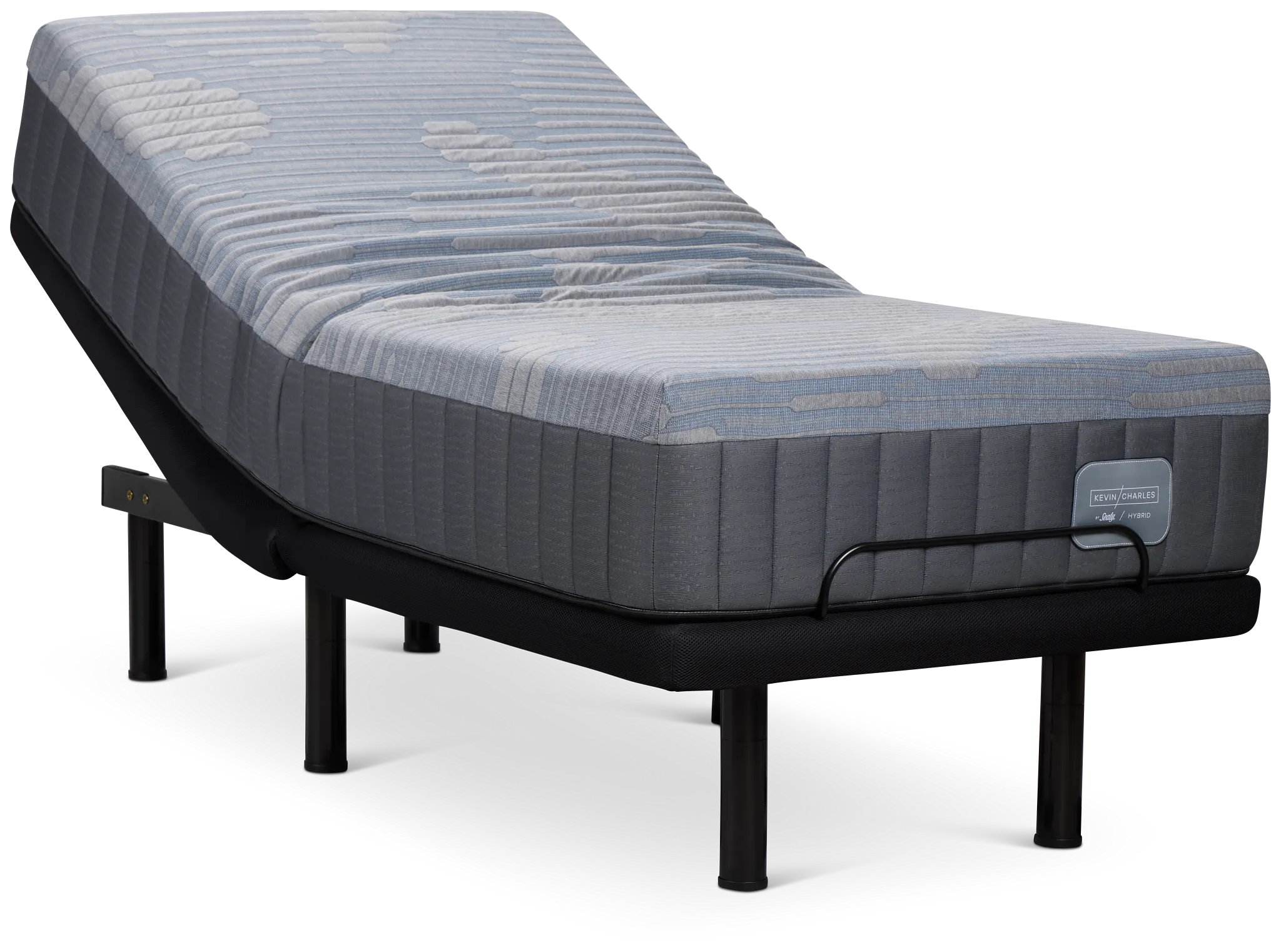 Kevin Charles By Sealy Hybrid Plush Plus Adjustable Mattress Set