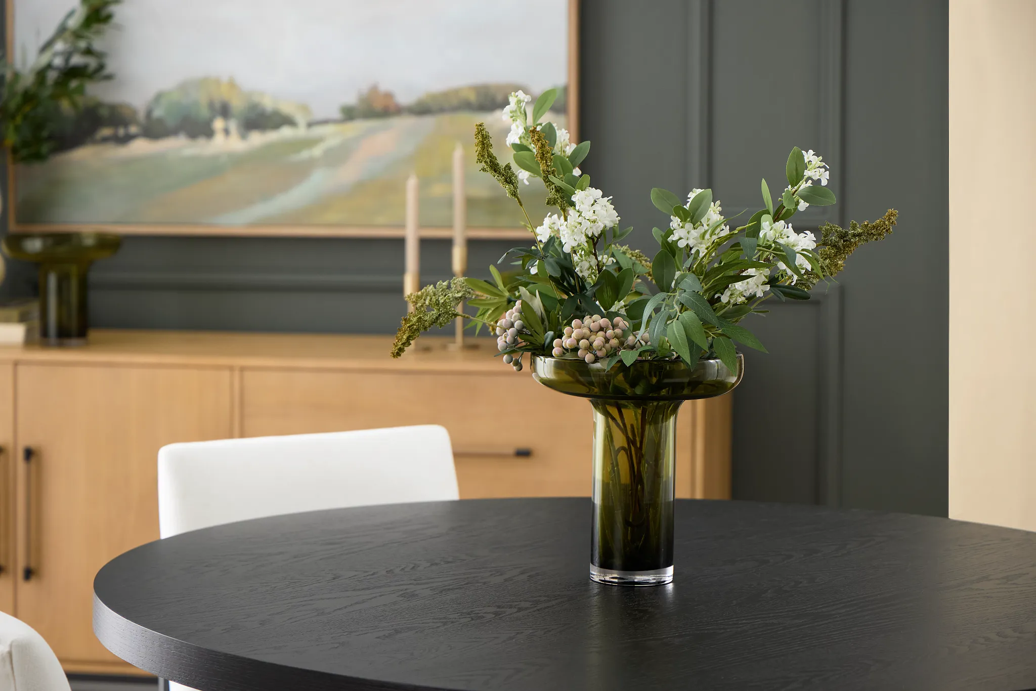 Bjorn Green Large Vase